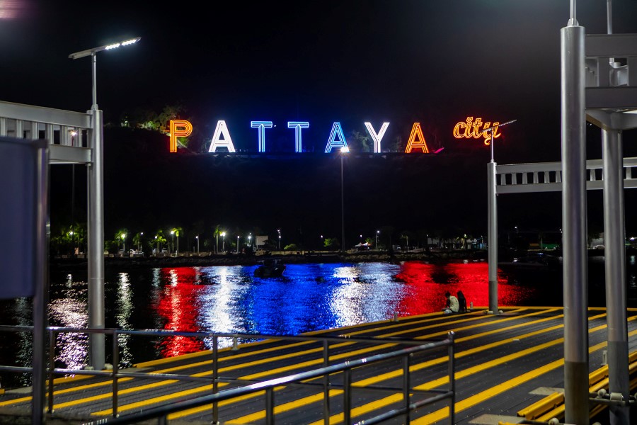 Pattaya lights up Bali Hai Pier to attract tourists