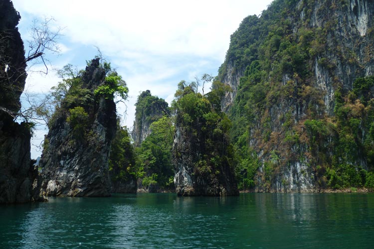 These pillars contribute to the diverse and captivating scenery of Khao Sok.These pillars contribute to the diverse and captivating scenery of Khao Sok