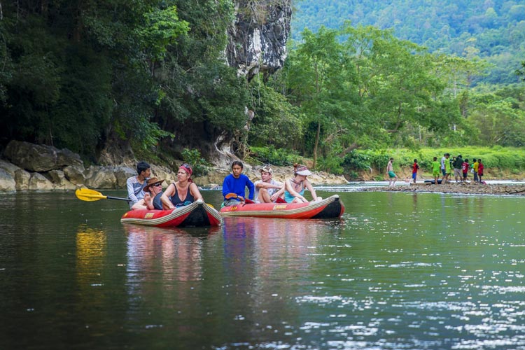 Tubing and canoeing are popular water activities that provide a different perspective on natural landscapes and can be enjoyable recreational experiences