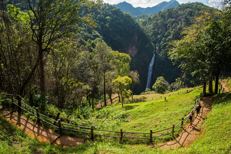 A natural corner at Mae Surin Waterfall, Mae Hong Son