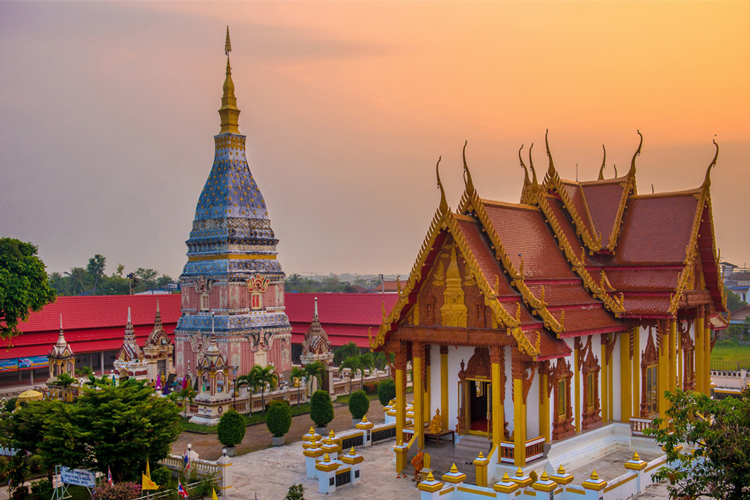  Wat Phra That Renu, Nakhon Phanom is known for its historical and religious significance