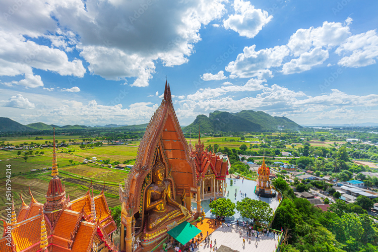 Wat Tham Sua, Kanchanaburi, also known as the Tiger Cave Temple, is a prominent Buddhist temple