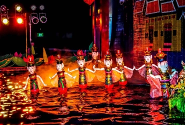 Hanoi Arrival - Water Puppet Show 