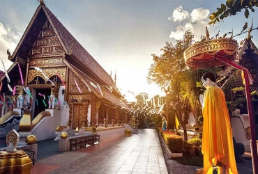 Bangkok Free & easy – Flight to Chiang Rai (B) TG136 (17:00-18:20)