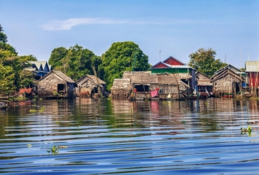 Siem Reap- Village Walking- Kayaking – Depart (B, L)