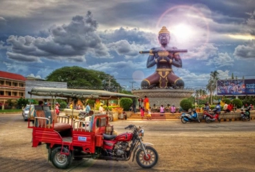 Siem Reap – Battambang by land (B)