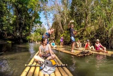 Lahu village – Chiang Mai (Bamboo Rafting & Truck) (B, L)