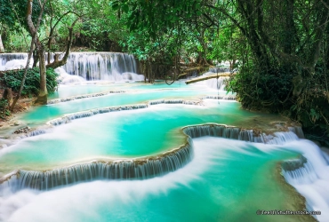 Luang Prabang - Kuang Si Waterfalls - Departure (B)