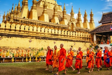 Vientiane Arrival -city tour  (D)