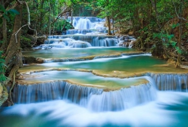 Kanchanaburi – Erawan Waterfall  - Ayuttaya (B)