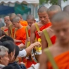 Tak Bat Almsgiving Ceremony in Luang Prabang