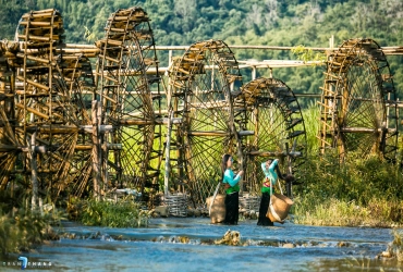 Ha Noi - Pu Luong - Bambu raft (L, D)