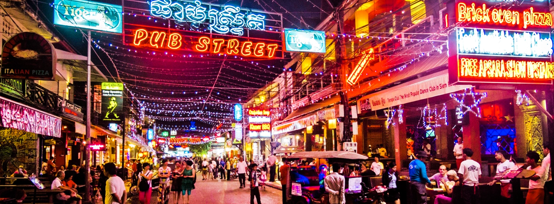 Pub Street in Siem Reap