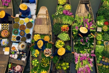 Bangkok – Railway Market – Floating Market – Kanchanaburi (B)