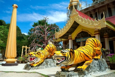 Krabi – Hot spring & Emerald Lagoon tour + Tiger Temple (B, L) *Join -in*