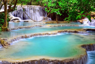 Luang Prabang - City tour - Kuang Si Waterfall (B)