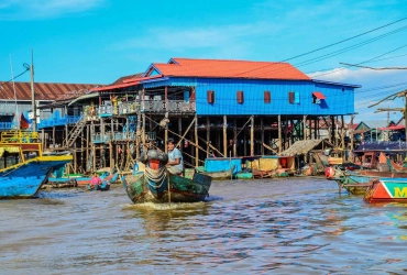 Siem Reap - Village Walking & Floating Community (B)