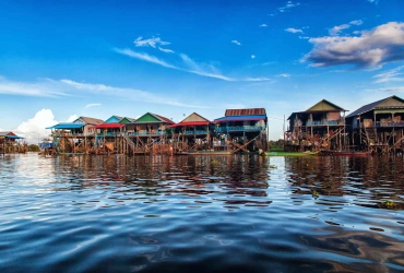 Siem Reap- Tonle Sap Lake - Departure (B)