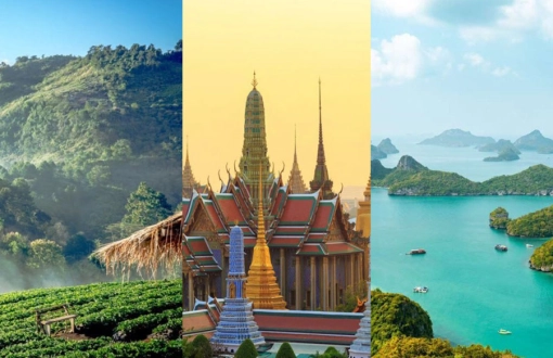 Best attraction for Thailand 3 Reagions 7 days tour