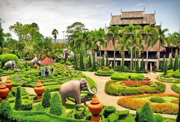 Bangkok- Pattaya - Nong Nooch Tropical Garden- Tiger Park (B)