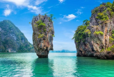 Krabi to James bond island (Phang Nga Bay)- Join in tour (B, L)