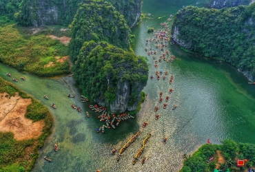 Hanoi – Ninh Binh- Hoa Lu- Tam Coc- Mua Cave (B)