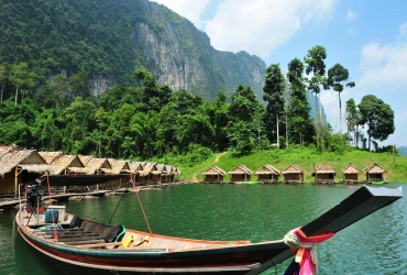 Khao Sok National Park – Join Rainforest Hiking – Join Canoe (B) (Half Day trekking in the morning– join-in tour with shared tranfer)