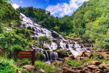 Exploring waterfalls and jungles