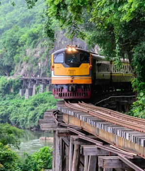 Kanchanaburi Tour Full Day: Floating & Train Markets Adventure