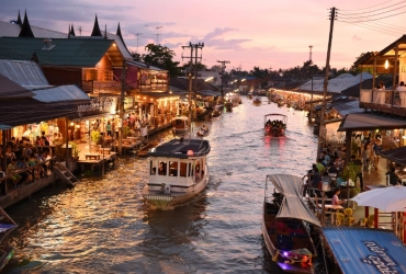 Amphawa - Tha Kha Floating Market - Bangkok ( Saturday) (B,L)