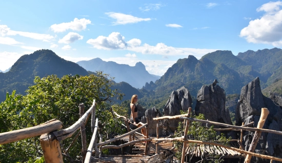 Vang Vieng Tour 2 Days: Trekking and Ziplining