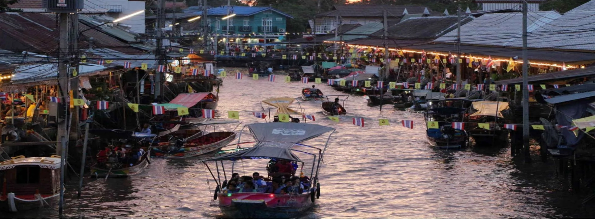 6 things you may not know about Floating Market in Thailand