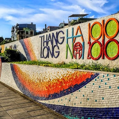 Hanoi Ceramic Mosaic Mural